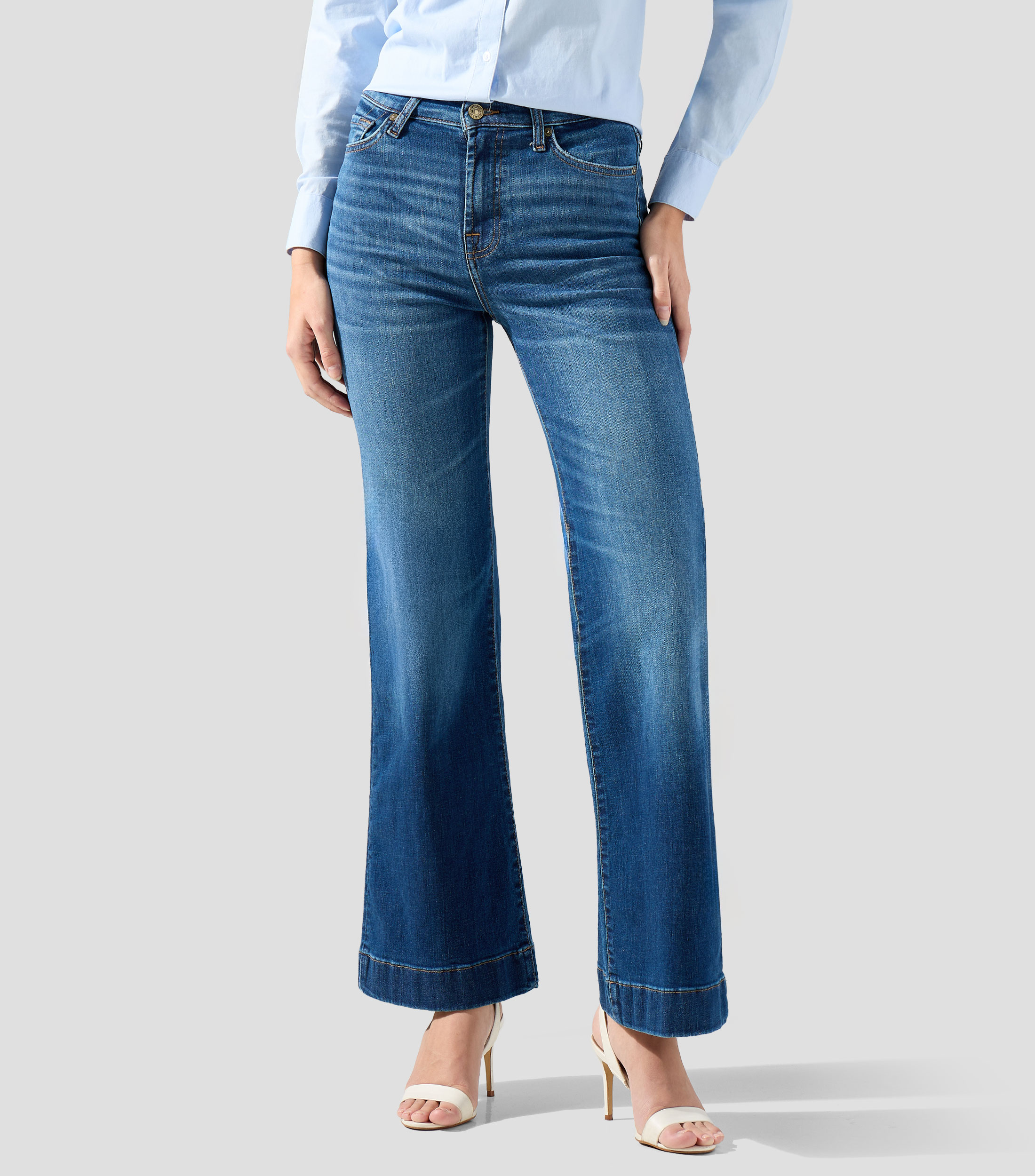 Jeans recto Mujer